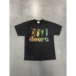 The Doors 2009 Rock Band Bravado Black Multicolor Gradient T Shirt Mens Size L